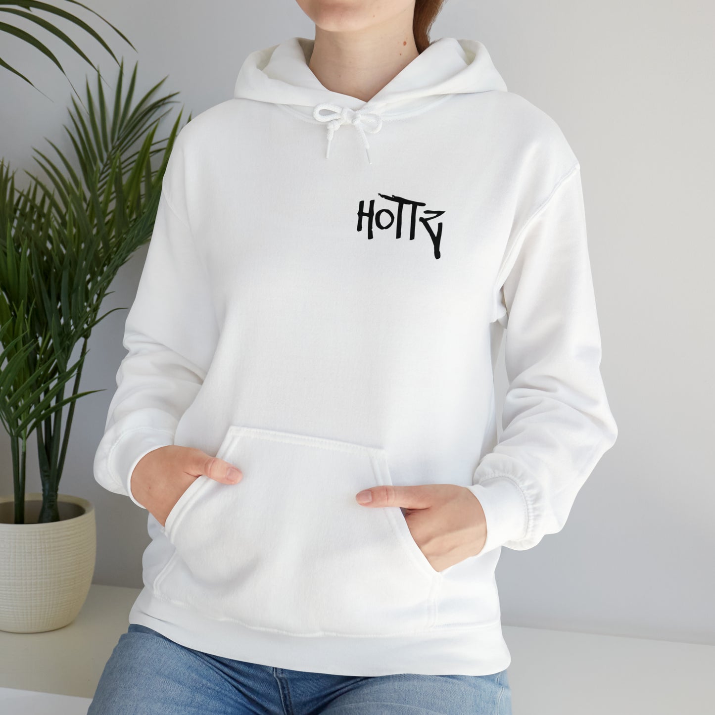 Hoodie - Street - Hottz - white