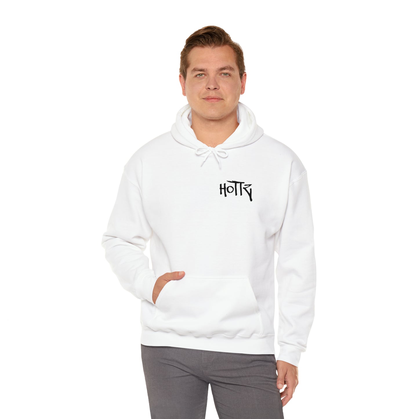 Hoodie - Street - Hottz - white