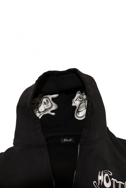 Black - Hoodie - Hottz